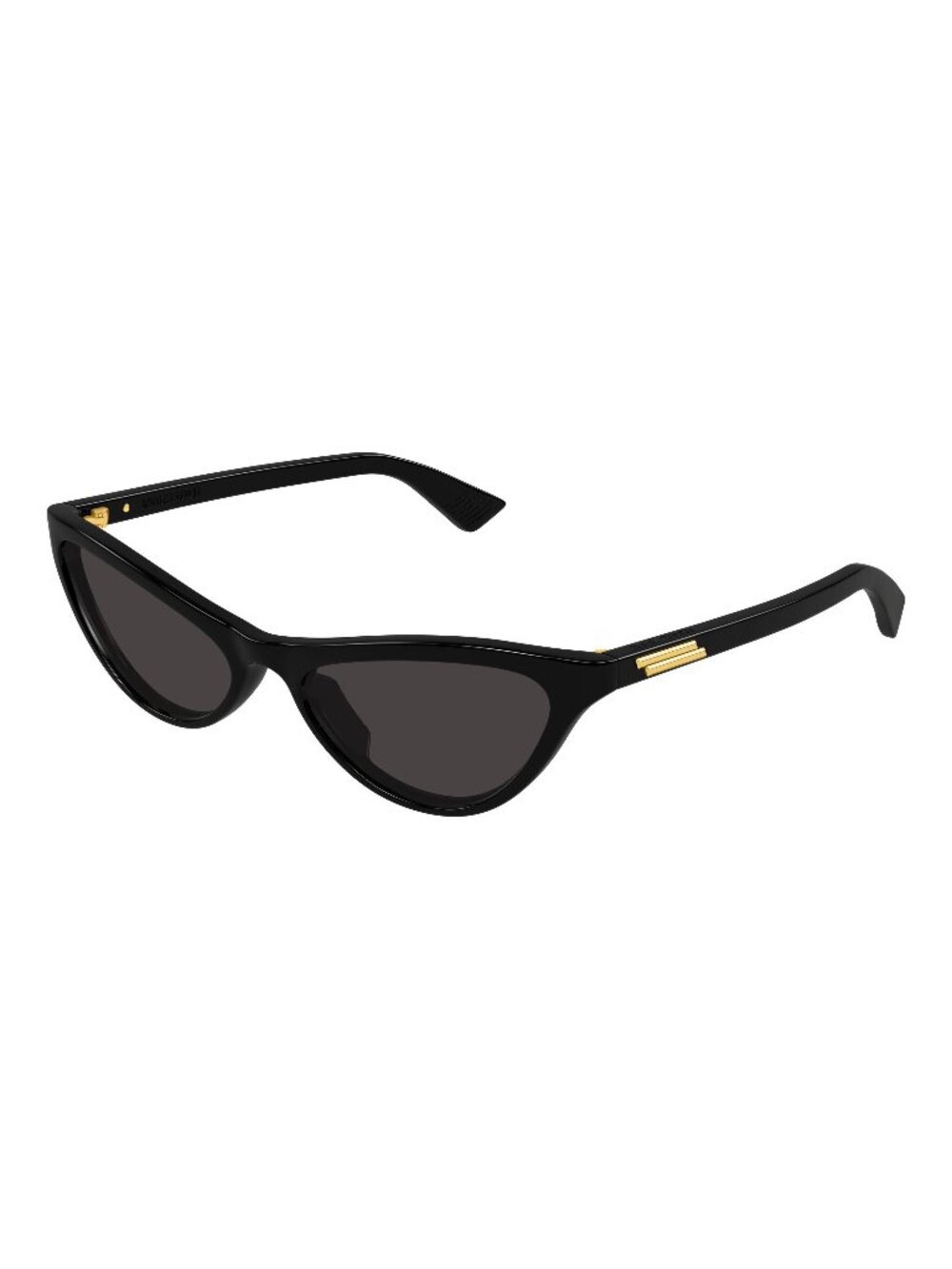 New Bottega Veneta Women's Sunglasses Black Grey Lens Acetate Frame BV1414S 001